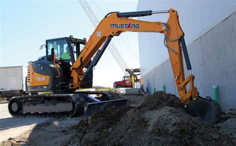 mustang compact excavator|mustang tractor & equipment company.